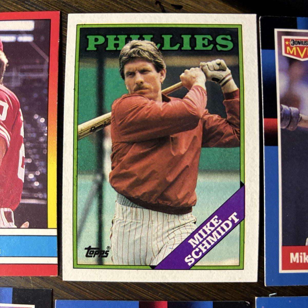 Mike Schmidt Lot 8 Baseball Cards 1988 Donruss Philadelphia Phillies HIGH GRADE