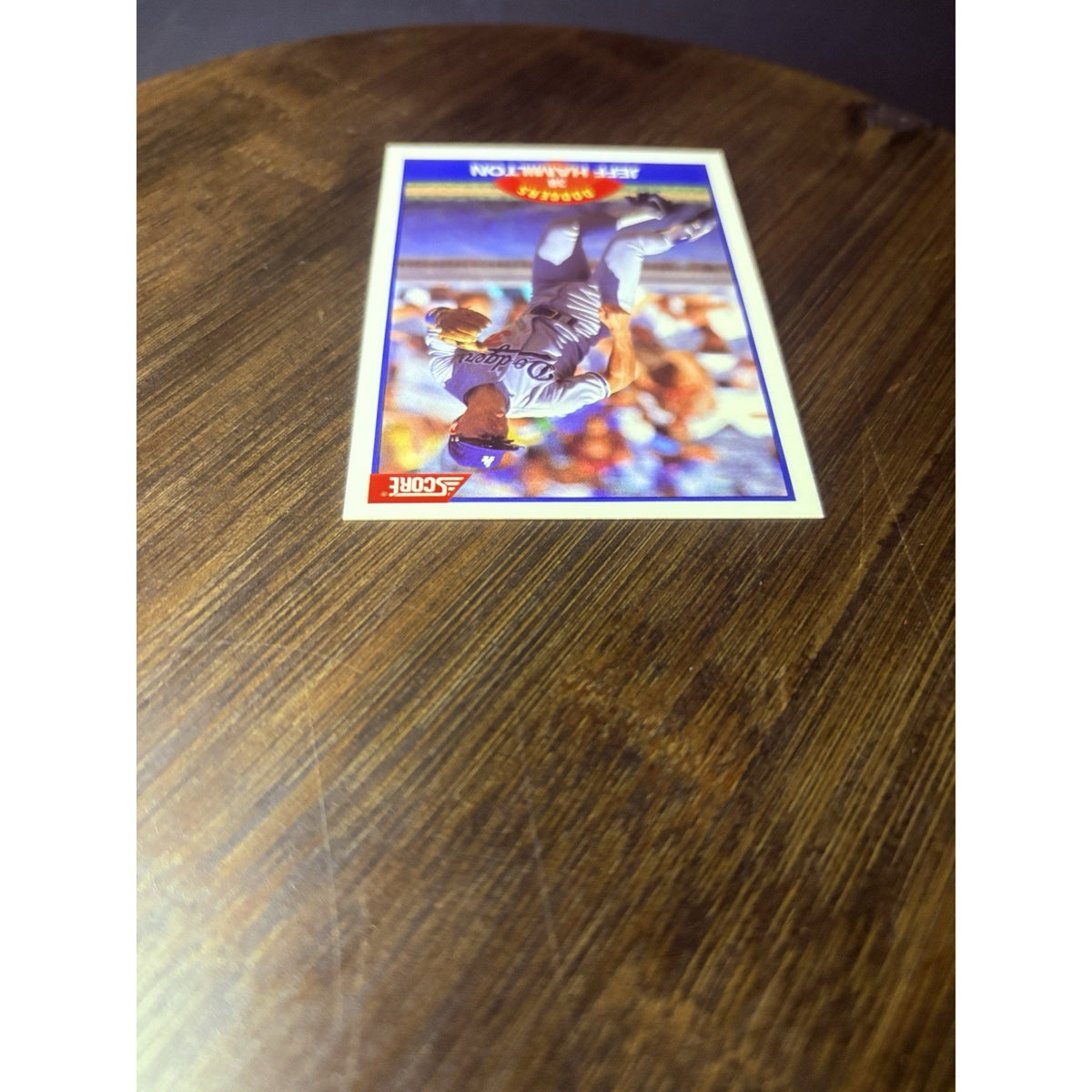 1989 Score Jeff Hamilton A Los Angeles Dodgers #570 High Grade Baseball Card