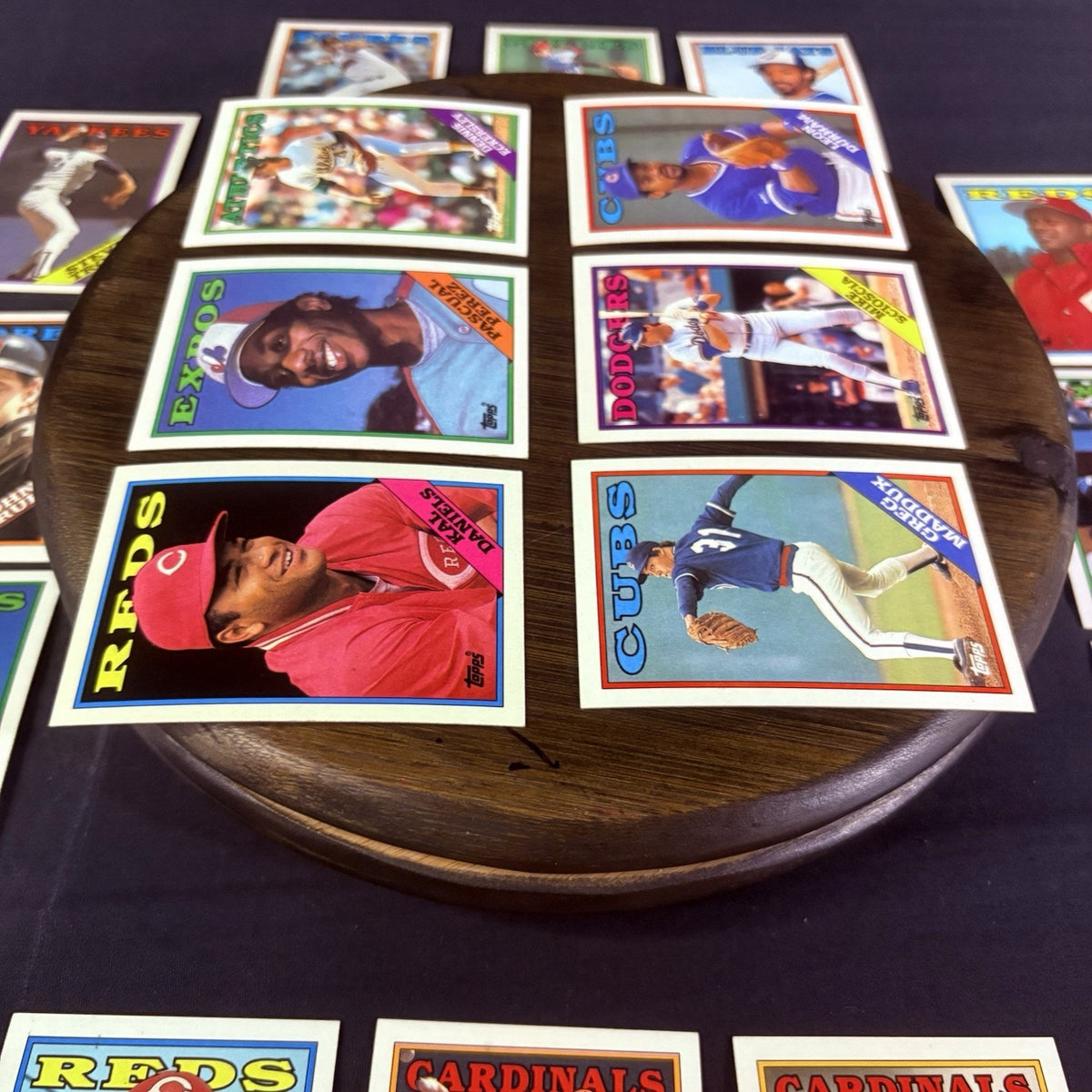 1988 TOPPS High Grade Baseball Card Lot Of 35
