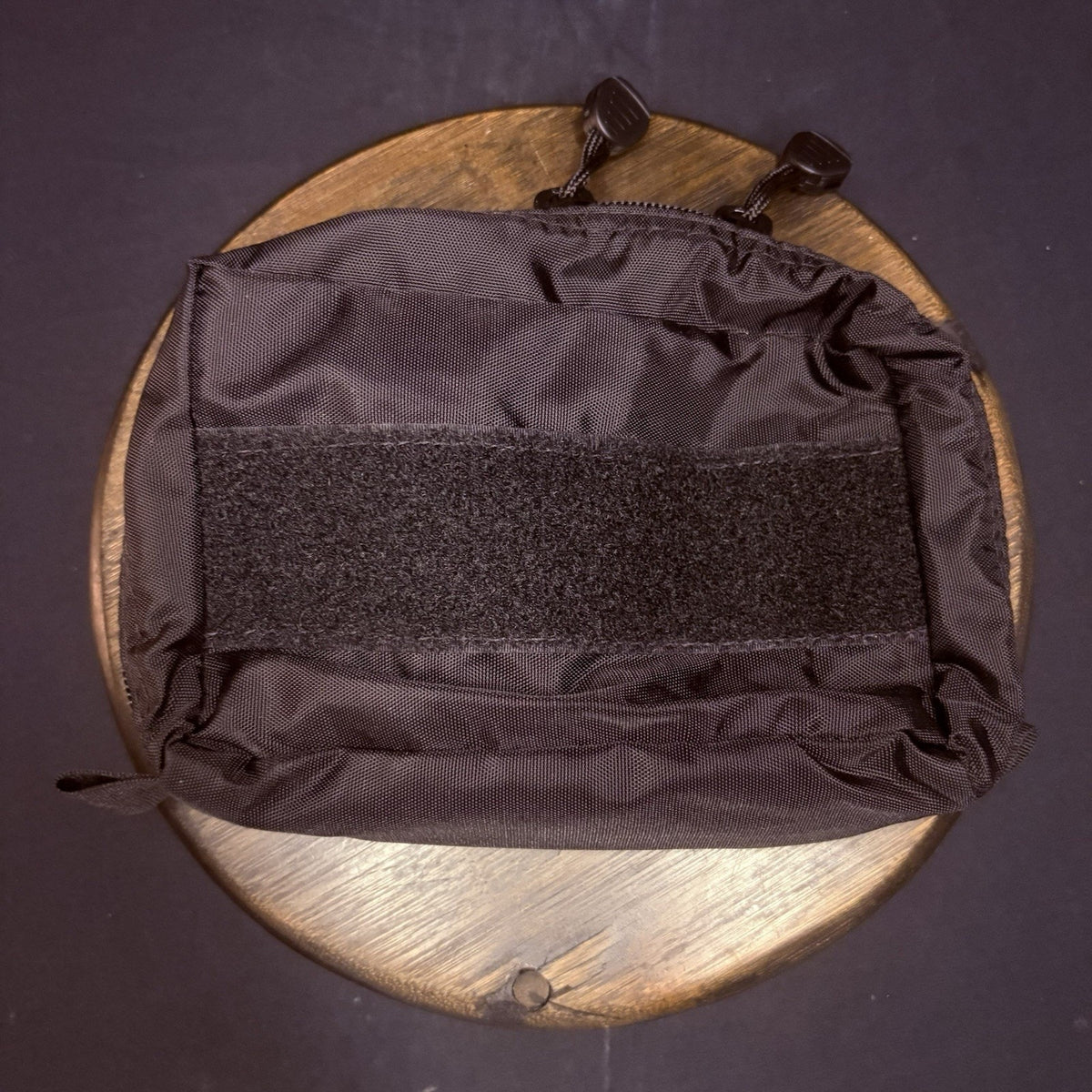 Nylon Pouch 8"x 5" See Through, Reflective Strips, Hook & Loop Attachment