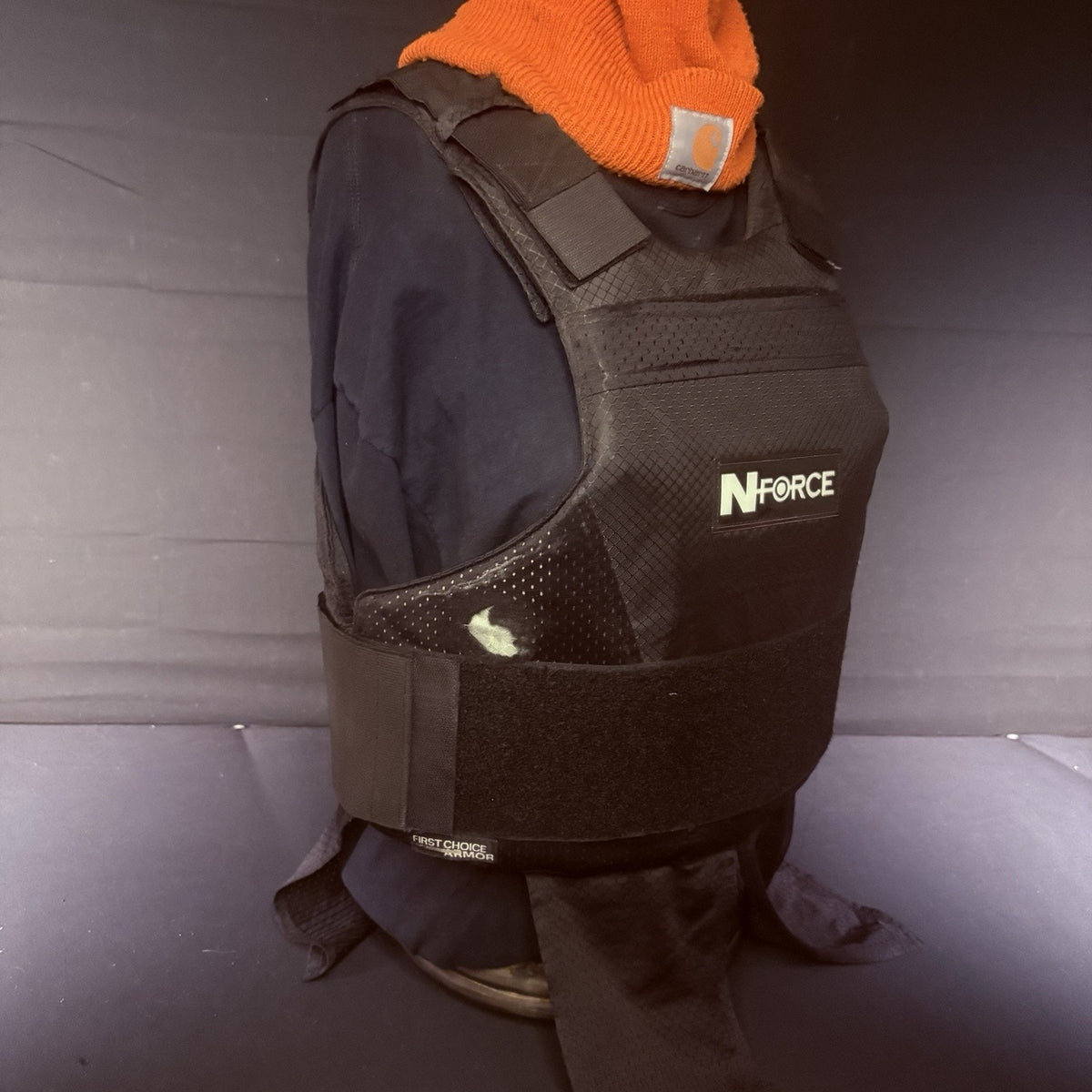 N Force Bulletproof Vest Level 2 II Size Medium Ballistic Concealable Vest