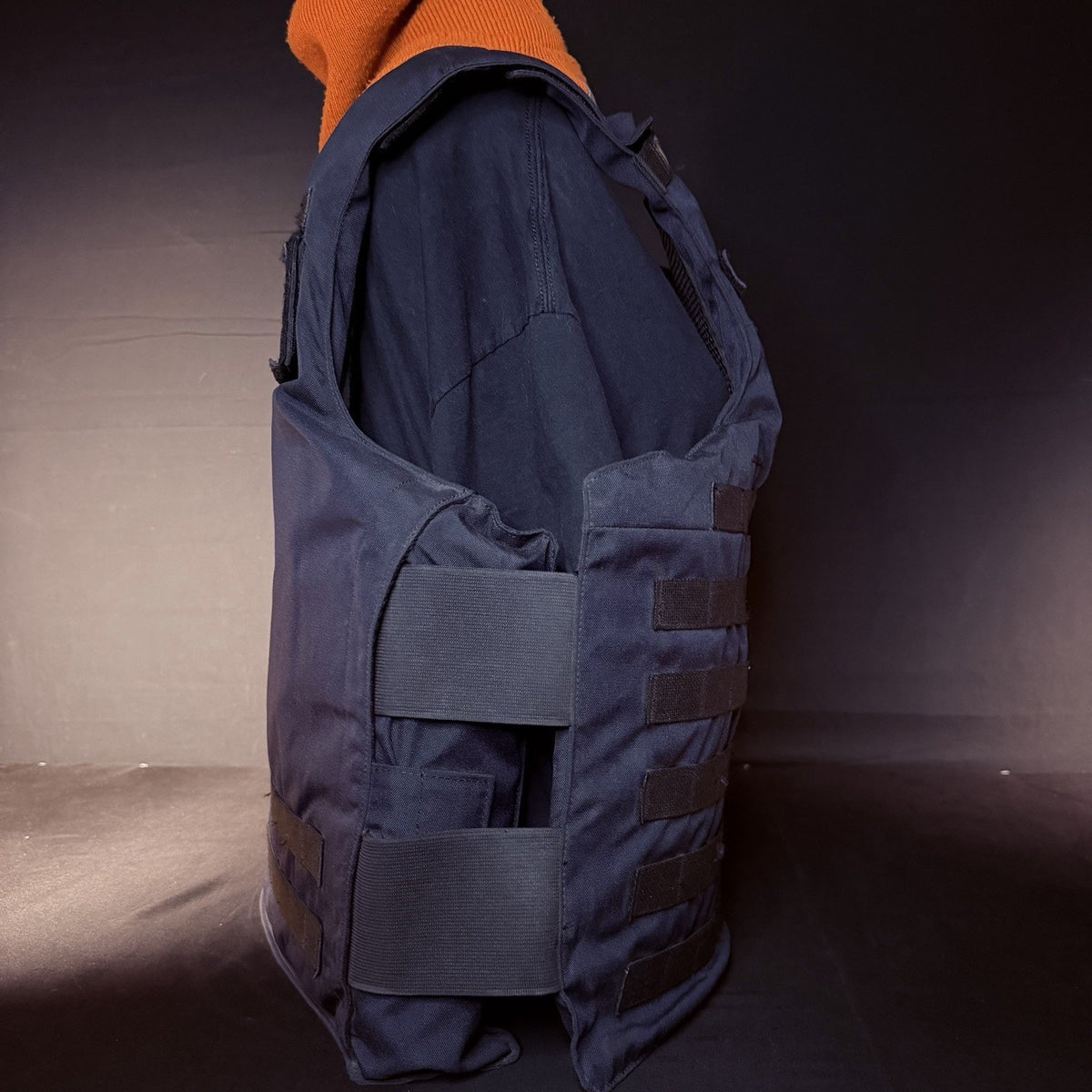 PB Tactical 3A Carrier Vest Size XXL 54Long Blue Ballistic IIIA w/Vented Padding