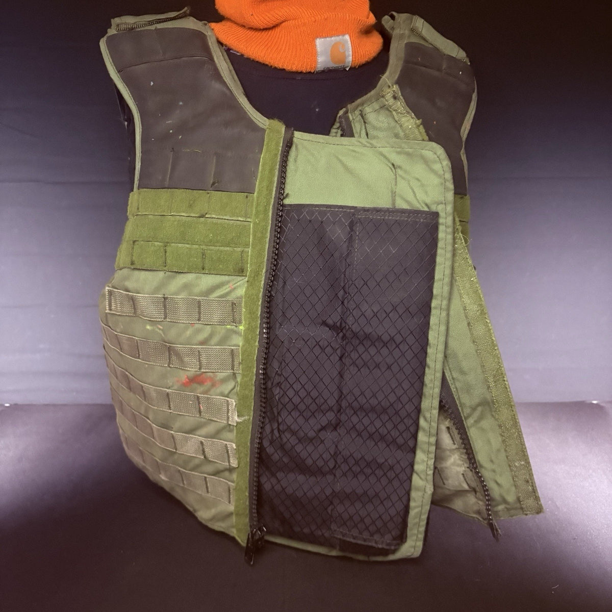Protech 3A Tactical Carrier Size XL Vest Overlap Chest IIIA Shoulder Armor