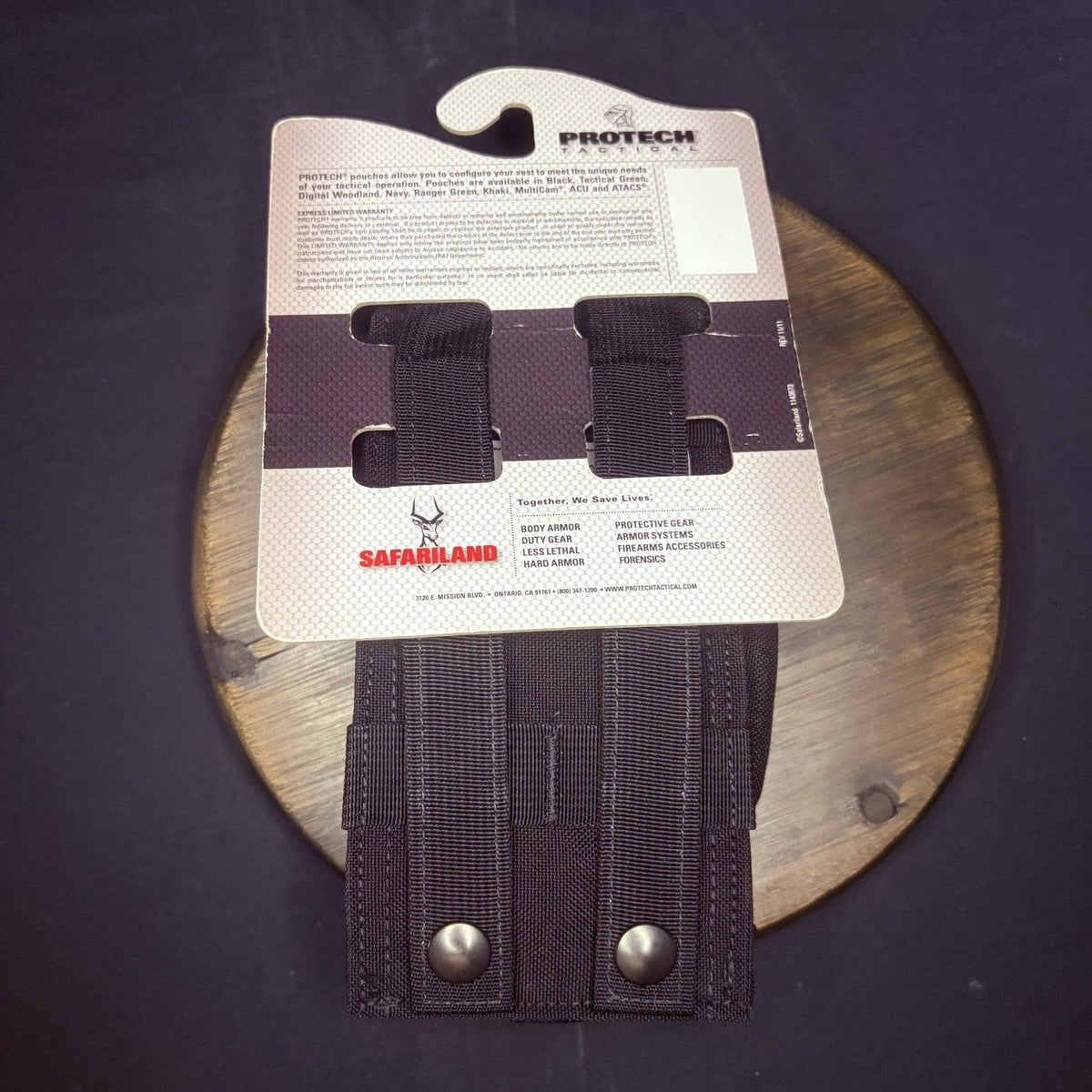 Safariland Protech TP21A Universal Radio Pouch with Bungee Closure Universal