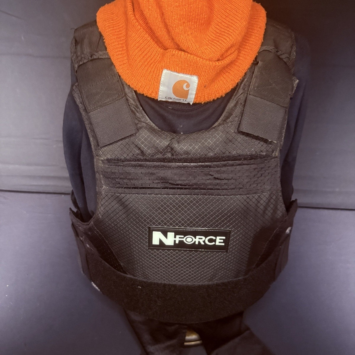 N Force Bulletproof Vest Level 2 II Size Medium Ballistic Concealable Vest