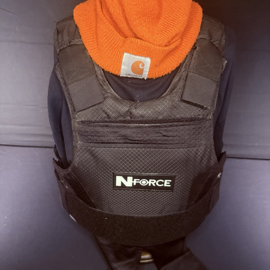 N Force Bulletproof Vest Level 2 II Size Medium Ballistic Concealable Vest