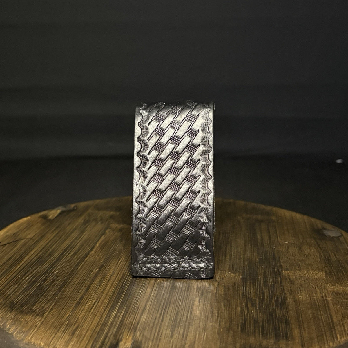Boston Leather Flashlight Holder Pelican 7060 Led Loop Basketweave 5578