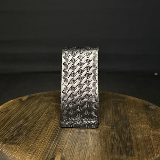 Boston Leather Flashlight Holder Pelican 7060 Led Loop Basketweave 5578