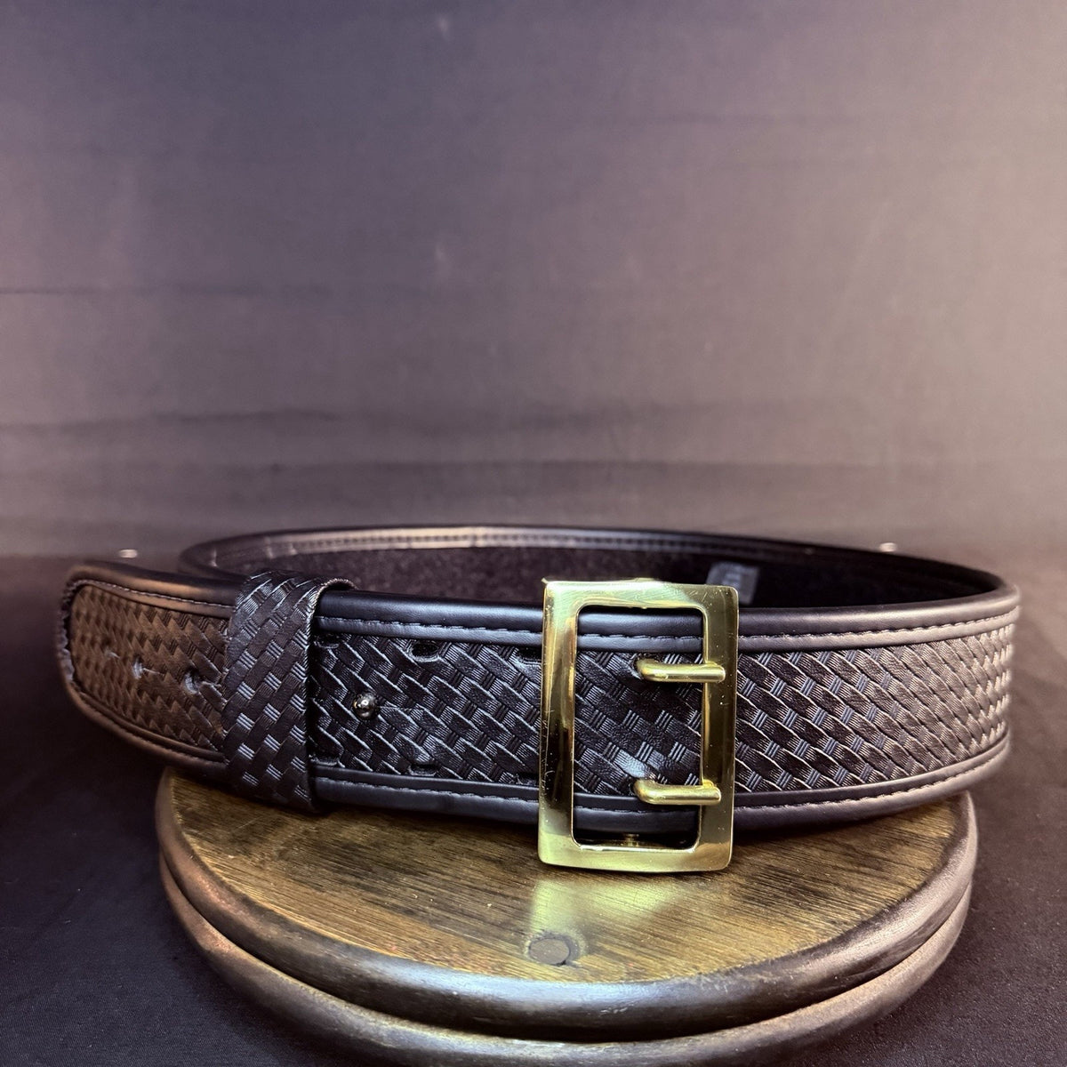 Bianchi 7960 Duty Belt Size 36"- 38" Brass Buckle, AccuMold Elite Browne 2.25"