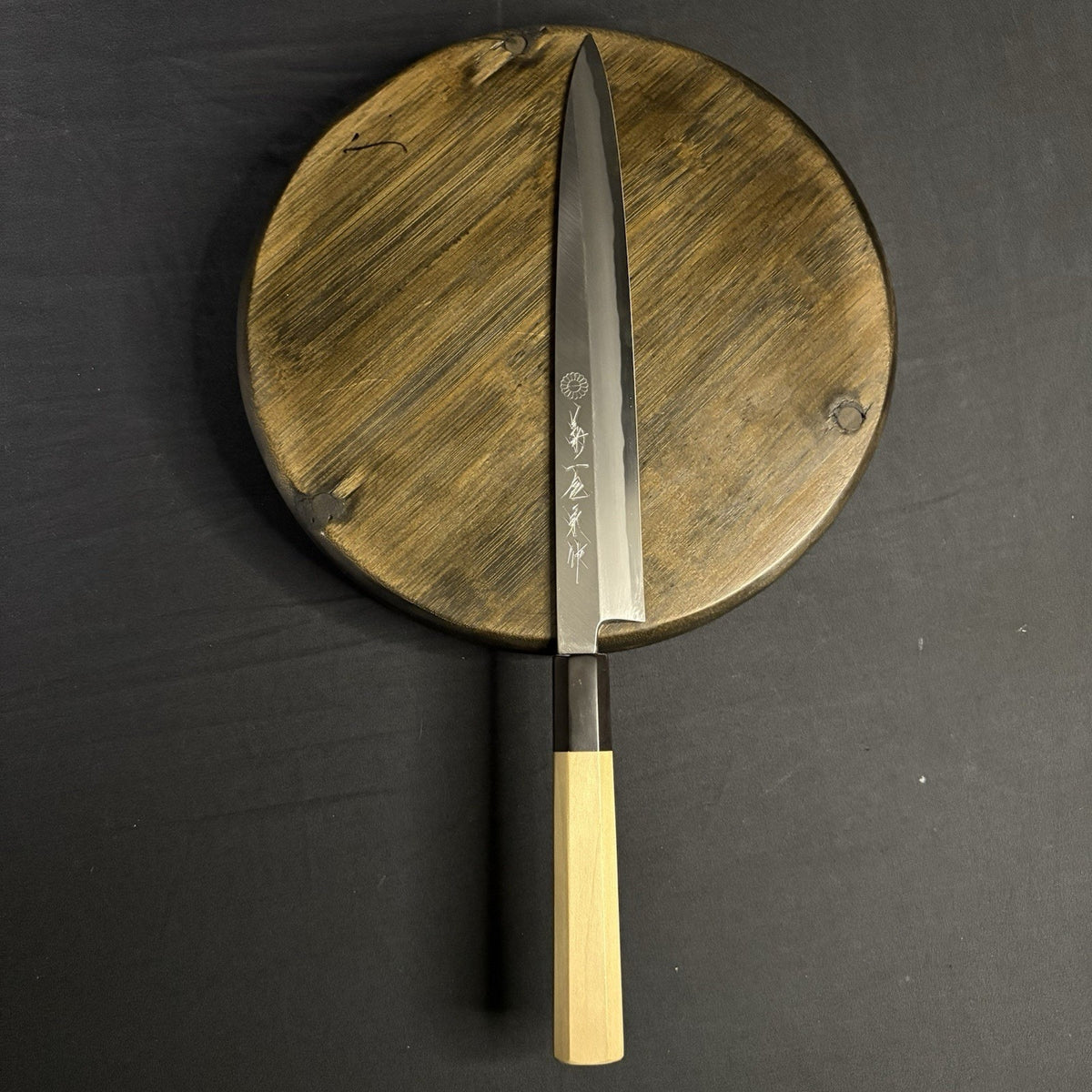 Kikuichi Japanese Chef Knife Kasumi Series Yanagi Sashimi Knife YKA24 9.5” 24cm