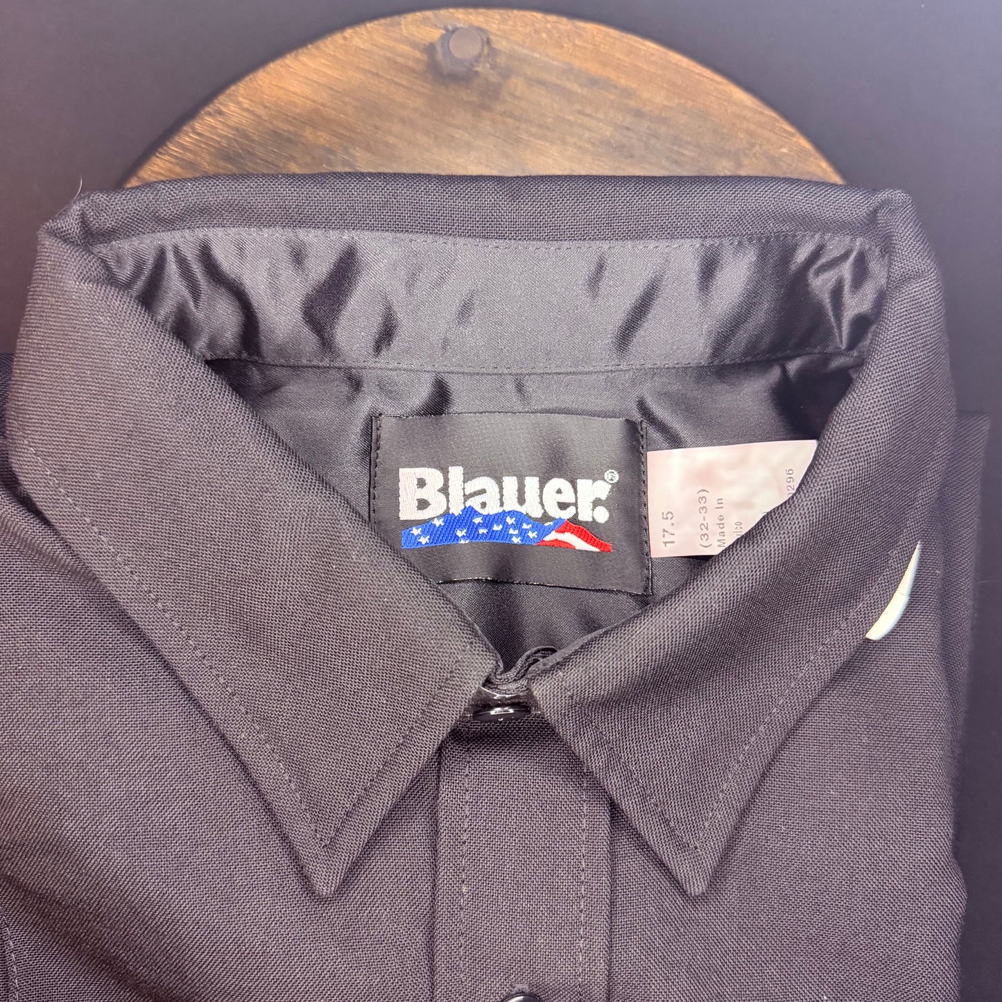 Blauer ClassAct 8450 Class A Uniform Long Sleeve Shirt XL 17.5