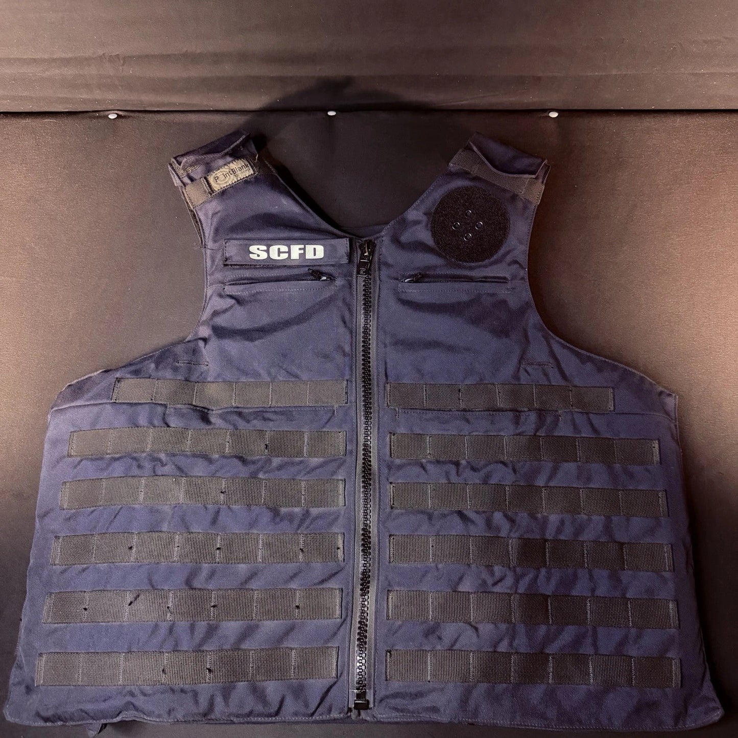 PB Tactical 3A Carrier Vest Size XXL 54R Blue Ballistic IIIA w/Vented Padding